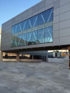 Фасадное остекление здания аэропорта "Пулково" г. СПб